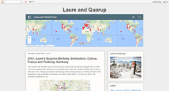 Desktop Screenshot of laurequarup.com